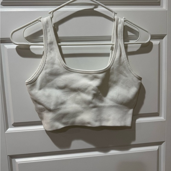 Born Primitive White Ribbed Bra - Picture 1 of 3